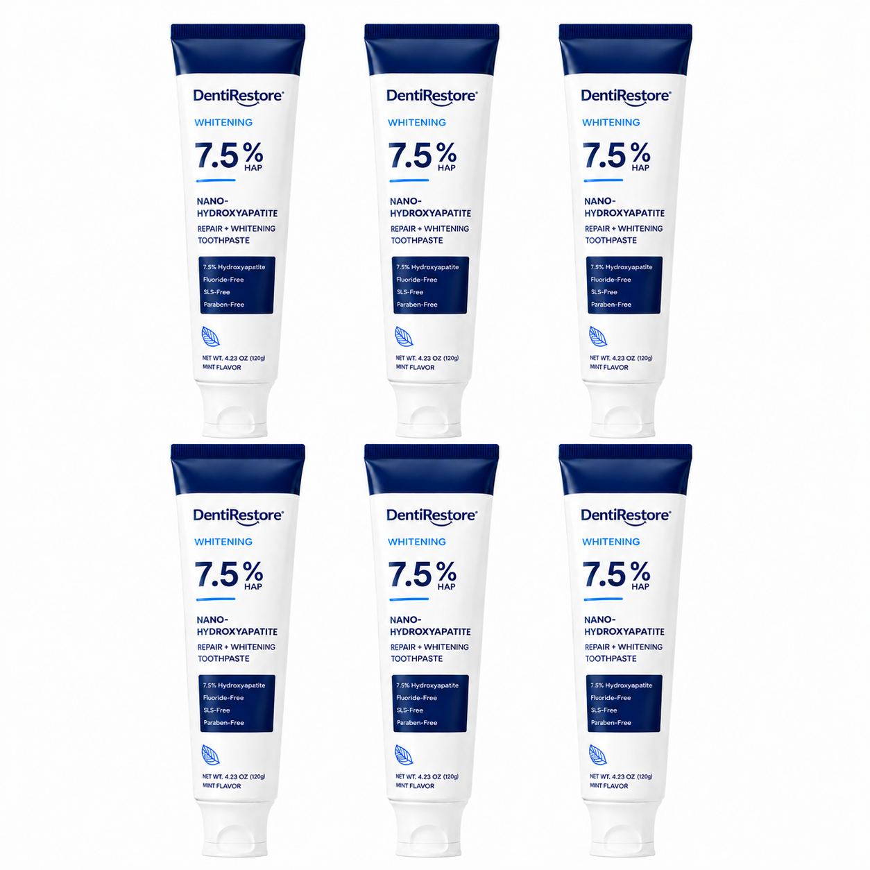 DentiRestore | Restore Your Enamel Naturally — 7.5% Nano-Hydroxyapatite