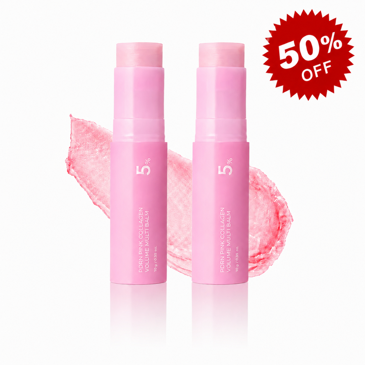 💜LAST DAY - BUY 1 GET 1 FREE💜Pink Collagen Balm – Contains Volufiline ingredient + collagen. Targets hollow areas, restores volume. Like a pillow for your face. Last day – stack up! 🛍️💎