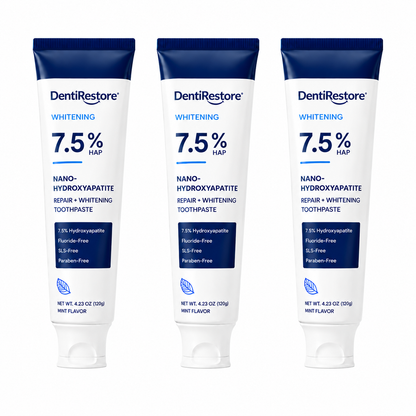 DentiRestore | Restore Your Enamel Naturally — 7.5% Nano-Hydroxyapatite