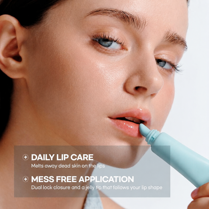 Cooling Peel-Off Lip Mask,Peel Away Dry Flakes for Softer, Smoother-Looking Lips