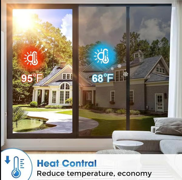 🌓Last Day 49% OFF-🔥Last Day 49% OFF - Window Privacy Film One Way, UV Sun Blocking, Heat Control