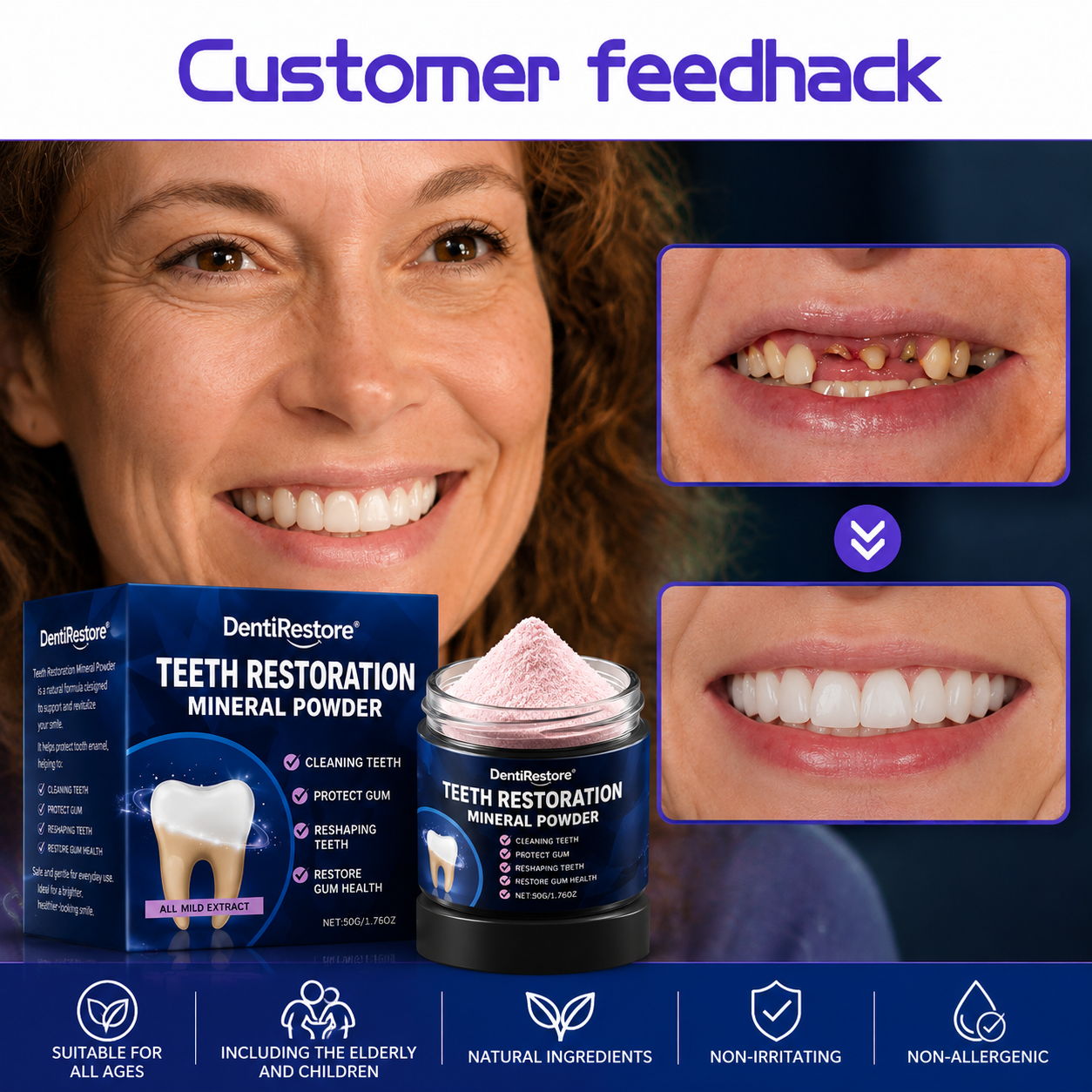 DentiRestore™ Dental Powder