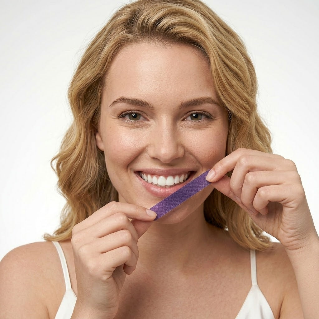 Whiten Your Teeth Up To 8 Shades In 14 Days DentiRestore Teeth Whitening Strips