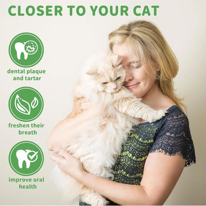 😺BUY 1 GET 1 FREE,Happy Cat, Healthy Life: 🐾4-Flavor Self-Adhesive Catnip Balls
