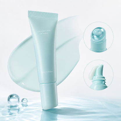 Cooling Peel-Off Lip Mask,Peel Away Dry Flakes for Softer, Smoother-Looking Lips