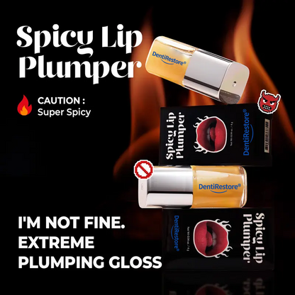 Spicy Lip Plumper — Fuller-Looking Lip Plumper Gloss, Non-Sticky, High-Shine Finish