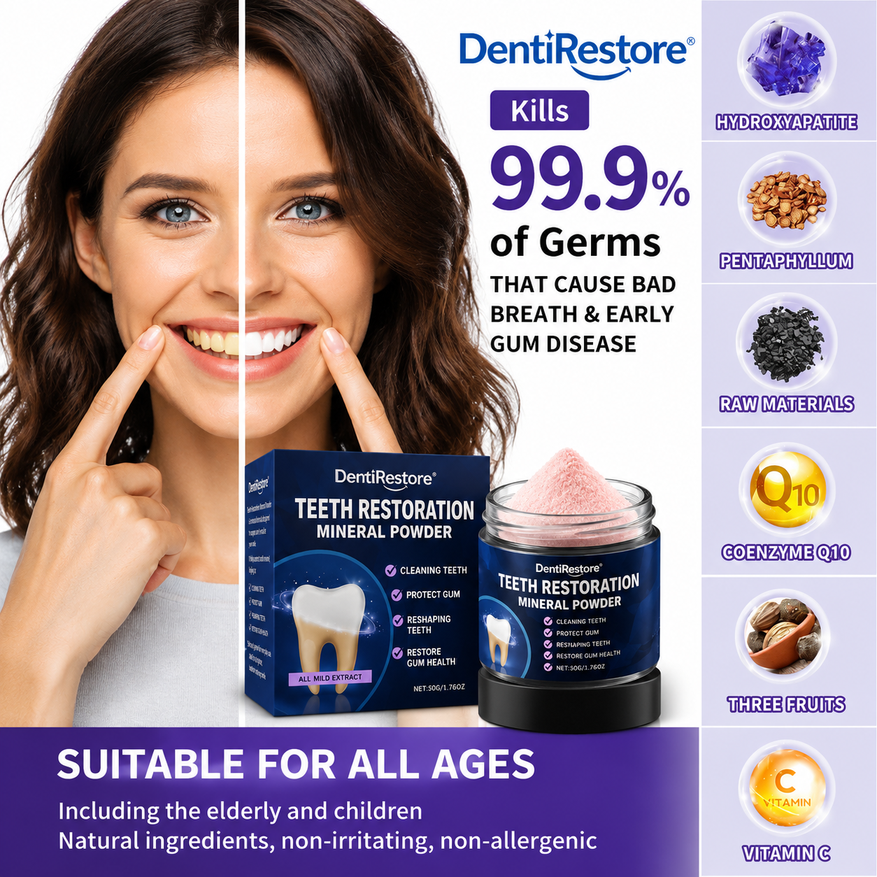 DentiRestore™ Dental Powder