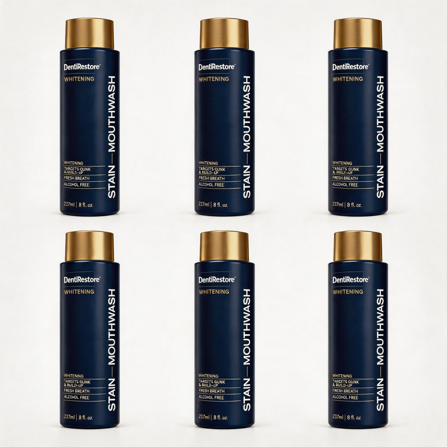 DentiRestore | Whitening Mouthwash: Rinse Away Stains, Reveal Your Brightest Smile
