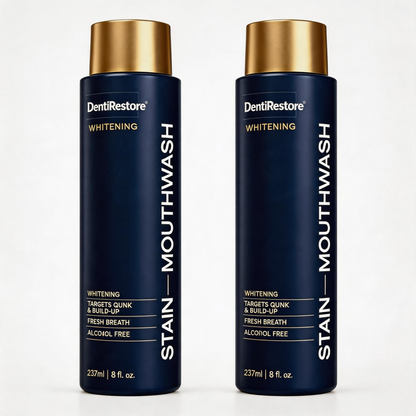 DentiRestore | Whitening Mouthwash: Rinse Away Stains, Reveal Your Brightest Smile